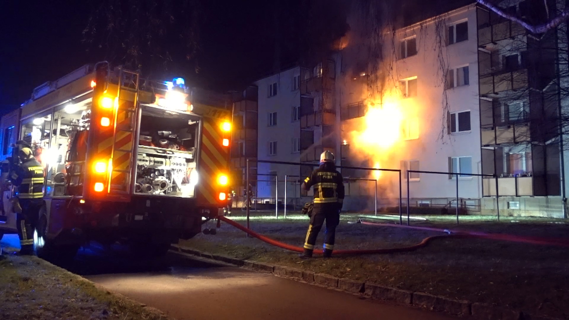 Viele Einsätze für die Feuerwehr Pirna